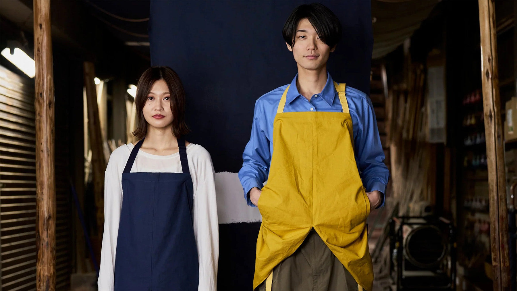 「MAKU.(マク)」のこだわり|旗屋の職人が生み出した、道具としてのワークエプロン