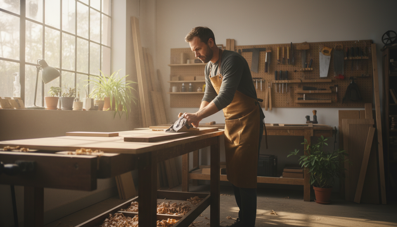 作業用エプロンは動きやすいのが一番!疲れない選び方と京都の職人が辿り着いた理想形